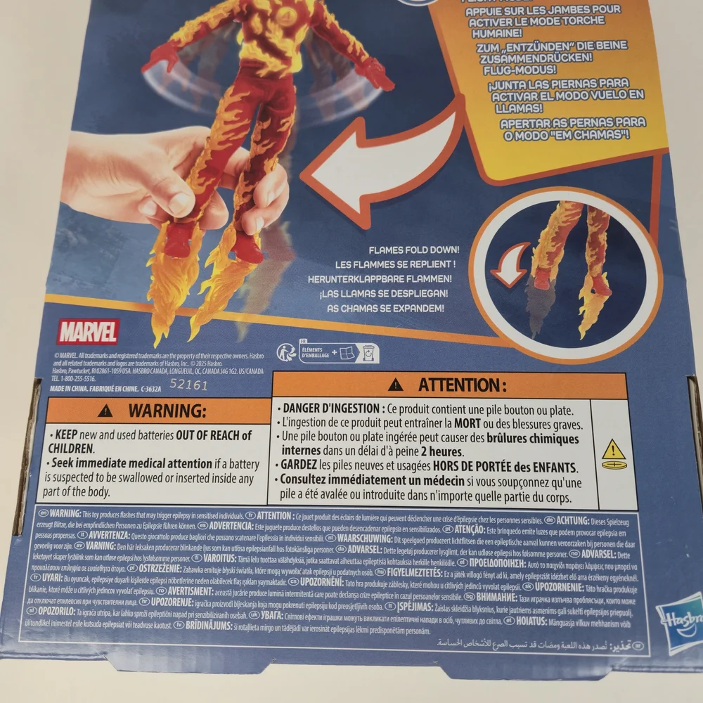 Marvel Studios Fantastic 4 First Steps- Titan Hero Series HUMAN TORCH 10